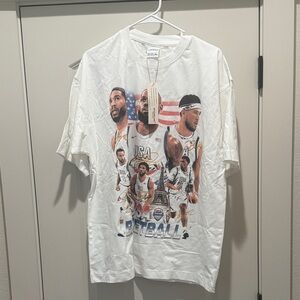 USA Basketball Graphic Tee - White
